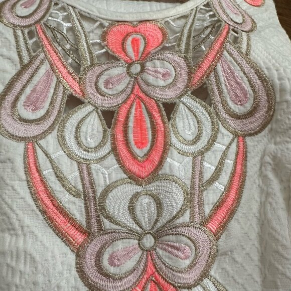 Lilly Pulitzer Logan embroidered shift in jacquard fabric - Picture 5 of 6